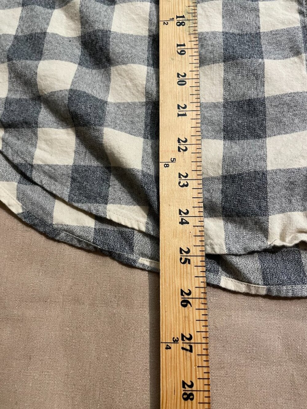 Madewell Central Shirt Size M Buffalo Check Cotton Relaxed Oversized Preppy - Picture 7 of 10